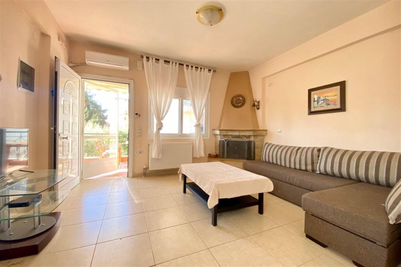 Pine Beach Holiday Home 2 Bedrooms 50 Meters To The Beach Kalyves Polygyrou Exteriör bild